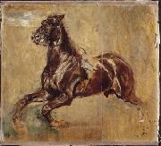 Jean-Louis-Ernest Meissonier Study of a horse Sweden oil painting artist